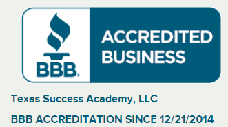 Texas Success Academy is an A plus accredited business