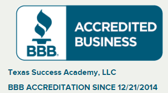 BBB_Accredited_Business Texas Success Academy is an A plus accredited business