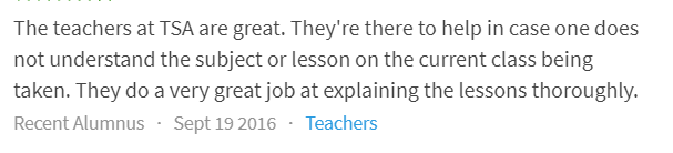 Texas Success Academy has great teachers The adult program helped me to learn so much. They really explain everything.