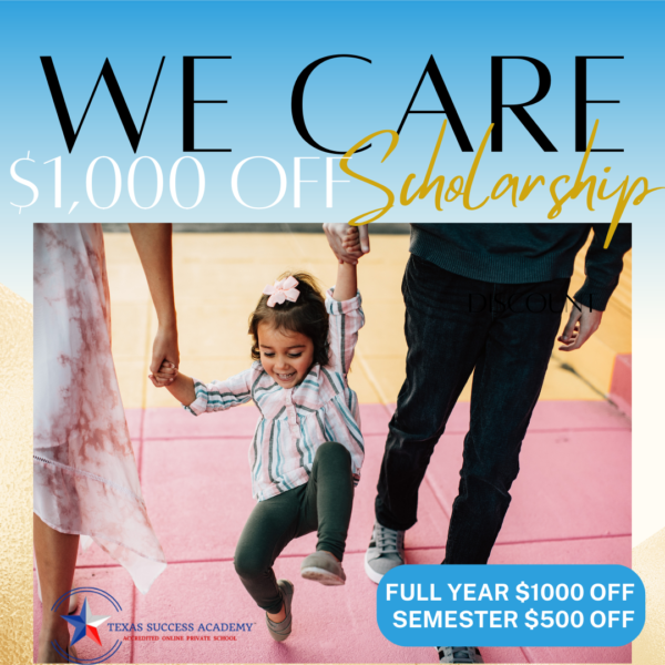 Tuition Discount for K12 students online Private School Scholarship